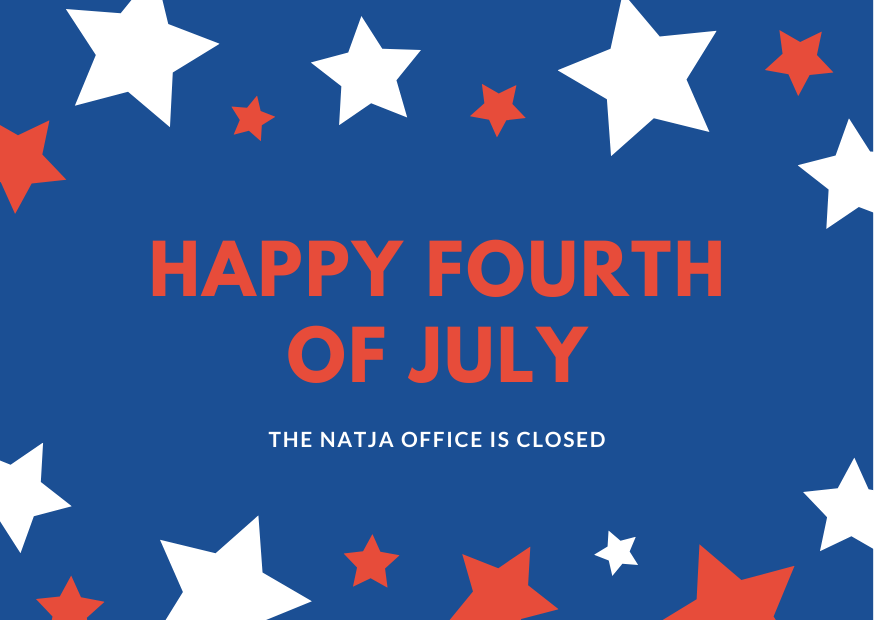 NATJA Office Closed - Independence Day